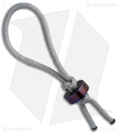 Maverick Customs Moku-Ti Bead Lanyard w/ Gray Paracord