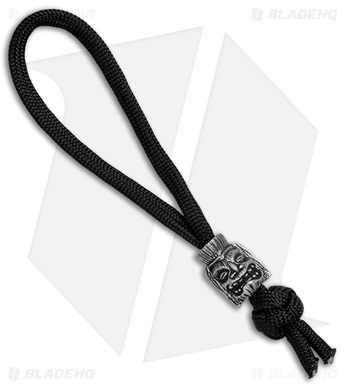 Schmuckatelli Ku Bead Diamond Knot Zipper Pull (Pewter)