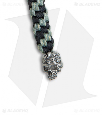 Schmuckatelli Mind Skull Lanyard w/ Skull Bead