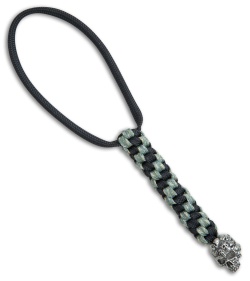 Schmuckatelli Mind Skull Lanyard w/ Skull Bead