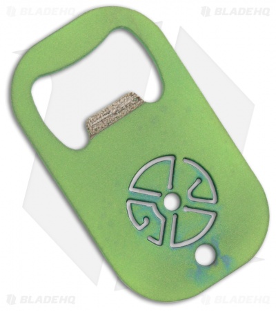 Gray Precision Titanium BET Beverage Entry Tool (Toxic Green)