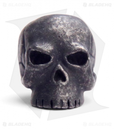 Schmuckatelli Original Classic Skull Lanyard Bead (Black Oxidized)