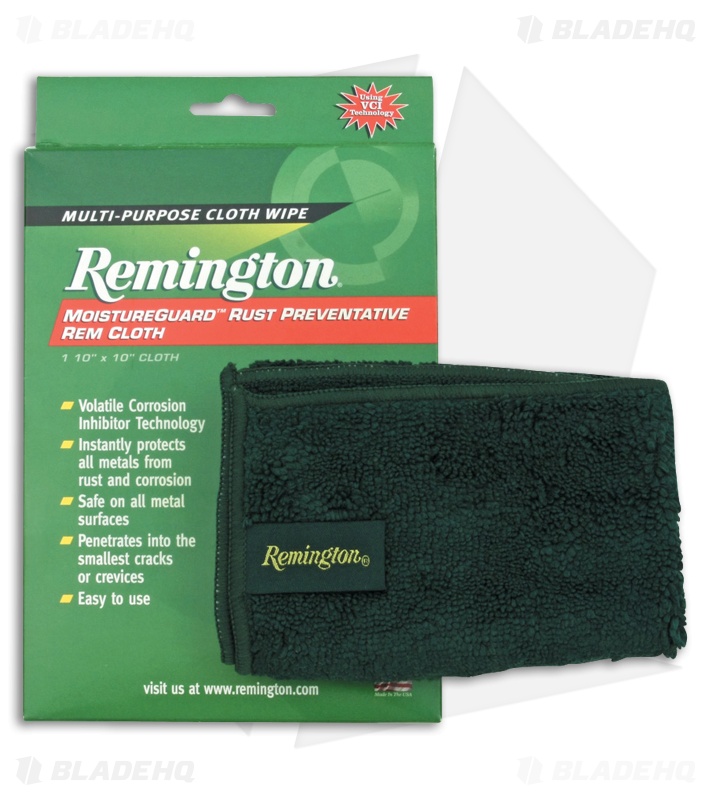 Remington Moistureguard Rem Cloth Green Polishing Cloth (10" x 10")
