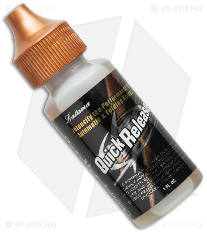 Quick Release Life Extension Knife Lubricant/Protectant Oil (1 oz.)