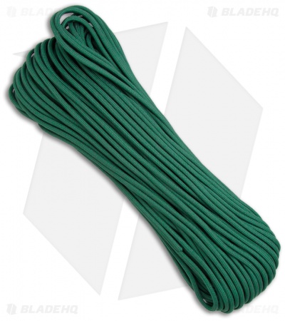 Hunter Green 550 Paracord Nylon Braided 7-Strand Core (100') USA