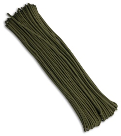 Tactical Nylon Braided 275 OD Green Paracord (100