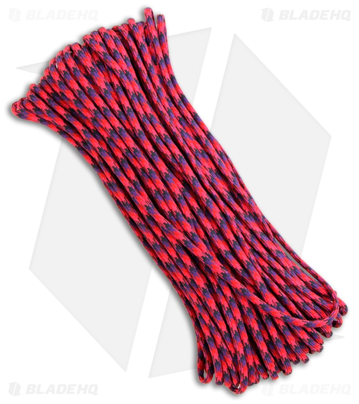 Candy Snake 550 Paracord Nylon Braided 7-Strand Core (100') USA