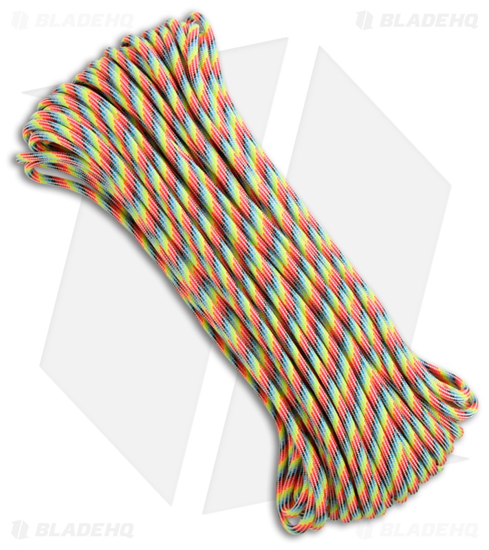 Spectrum 550 Paracord Nylon Braided 7-Strand Core (100') USA