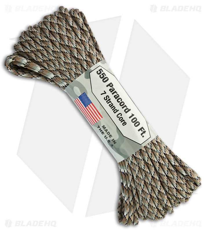Scorpion 550 Paracord Nylon Braided 7-Strand Core (100') USA