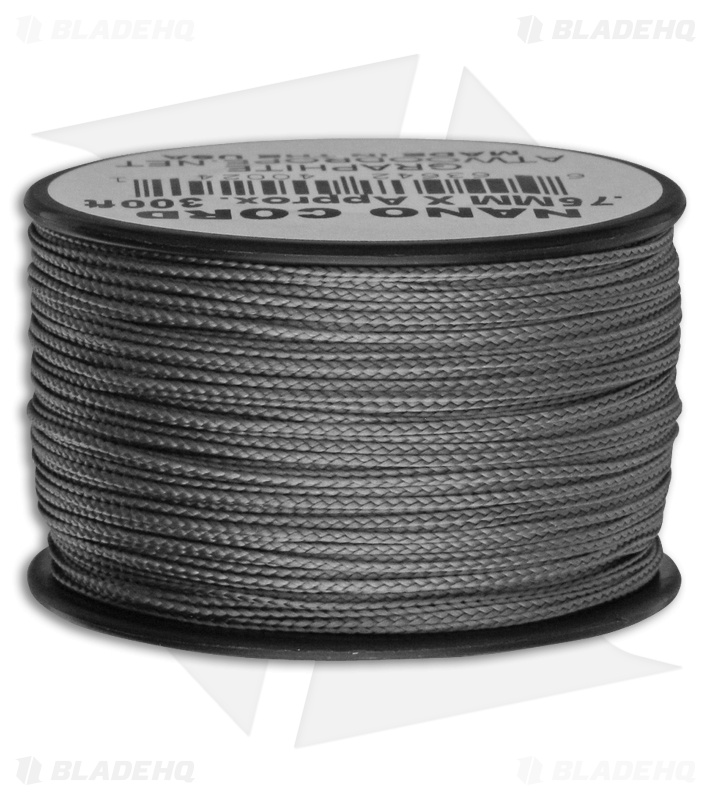 Paracorde Atwood Rope Nano 300ft - Survie, Bushcraft, Camping, Couleur Coyote