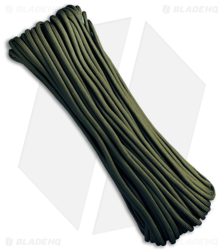 Atwood Rope Mfg. 550 Lb. Paracord 100 Ft. 7 Strand Core (Olive Drab) RG1024H