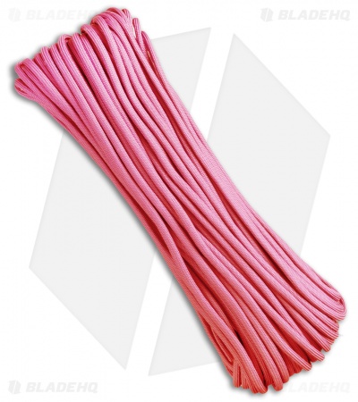 550 Lb. Paracord 100 Ft. 7 Strand Core (Pink) RG1024H