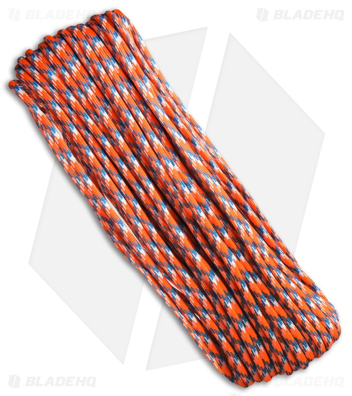 Bronco 550 Paracord Nylon Braided 7-Strand Core (100') USA