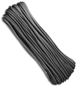 Graphite 550 Paracord Nylon Braided 7-Strand Core (100