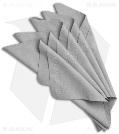 Blade HQ Embossed Gray Polishing Cloths (5.75" x 6.75")