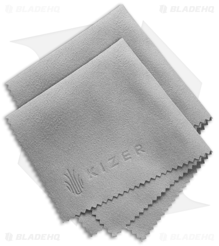 Kizer Cutlery Premium 8" x 8" Polishing Cloth (Set of 2)