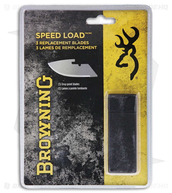Browning Replacement Blade for Speed Load Hunting Knife - 3pk