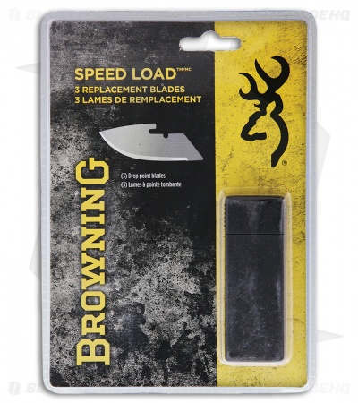 Browning Replacement Blade for Speed Load Hunting Knife - 3pk