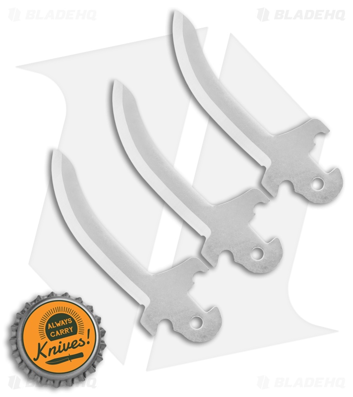 Cold Steel Click-N-Cut Replacement Blade  3 Pack (2.5" Caping) 40AP3F