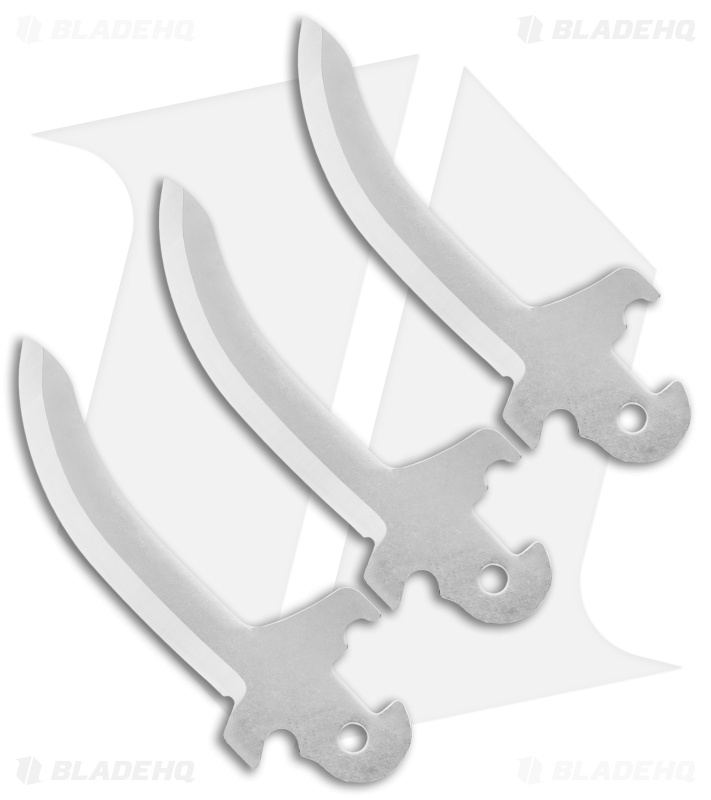 Cold Steel Click-N-Cut Replacement Blade  3 Pack (2.5" Caping) 40AP3F
