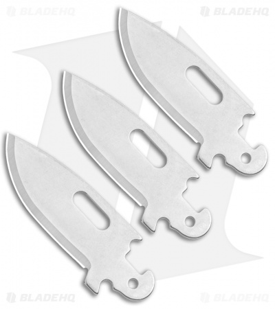 Cold Steel Click-N-Cut Replacement Blade  3 Pack (2.5" Drop Point) 40AP3A