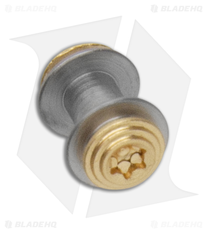 Flytanium Bugout and Mini Bugout Axis Lock Bar Replacement - Brass/Steel 