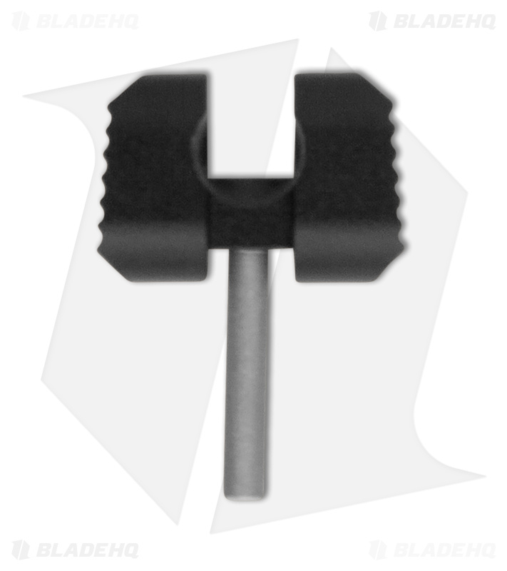 Flytanium Slotted Ball Cage Lock for Manix 2 - Black Aluminum