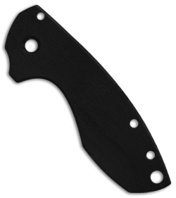 Karbadize CRKT Pilar Replacement Scale - Black Canvas Micarta