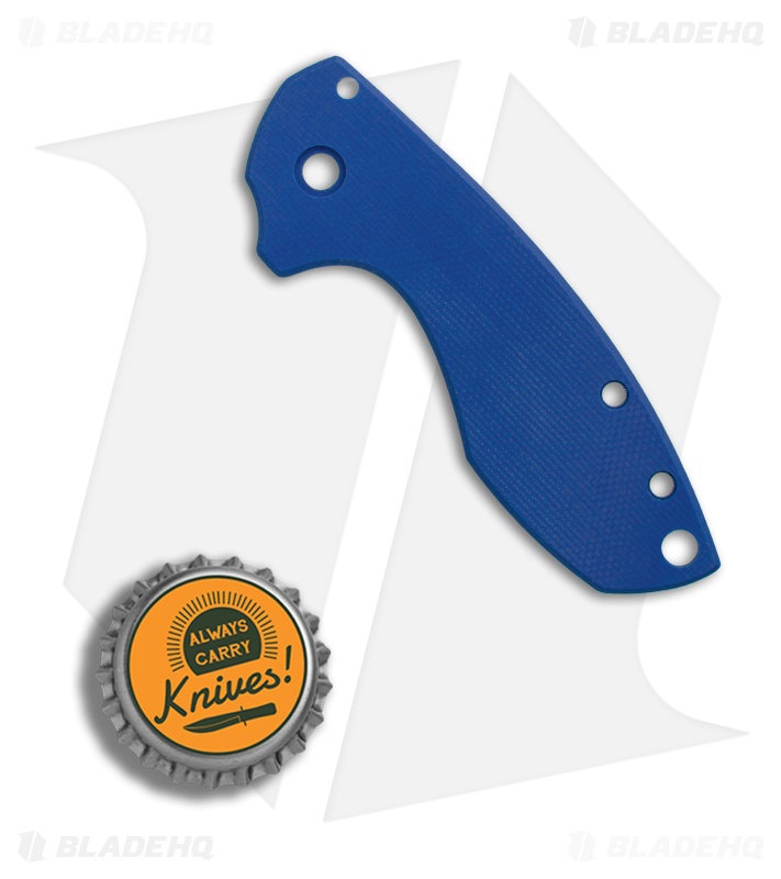 Karbadize CRKT Pilar Replacement Scale - Blue G-10 