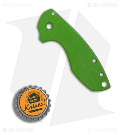Karbadize CRKT Pilar Replacement Scale - Toxic Green G-10 