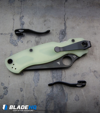 Lynch Northwest Titanium Spyderco Pocket Clip Right (Blacksmith) NW