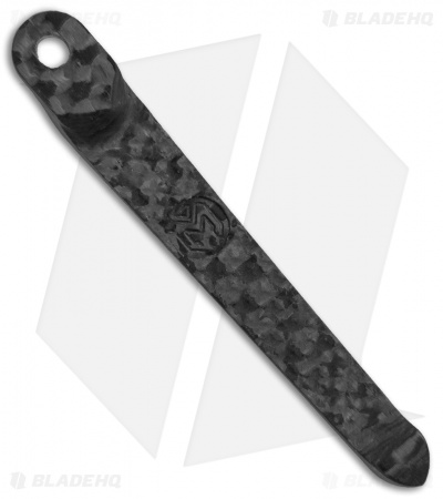 Millit Knives Machined CRK Pocket Clip - Carbon Fiber
