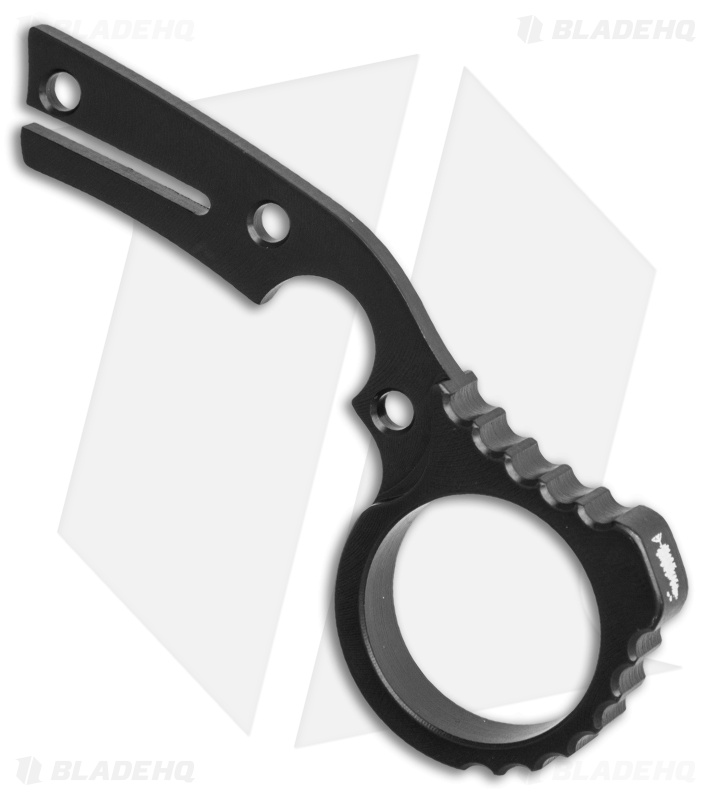 for the Spyderco Delica & Endura Black Quick Draw Ring Back Spacer