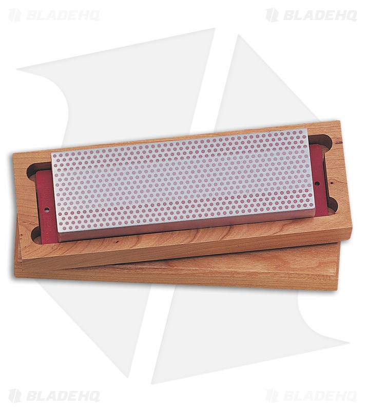 DMT 8" Diamond Whetstone Sharpener w/ Hardwood Box Fine W8F