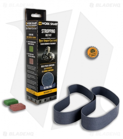 Work Sharp Stropping Belt Kit for the Ken Onion Blade Grind Attachment