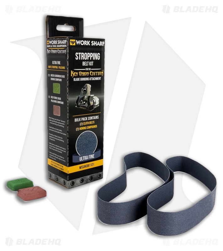Work Sharp Stropping Belt Kit for the Ken Onion Blade Grind Attachment