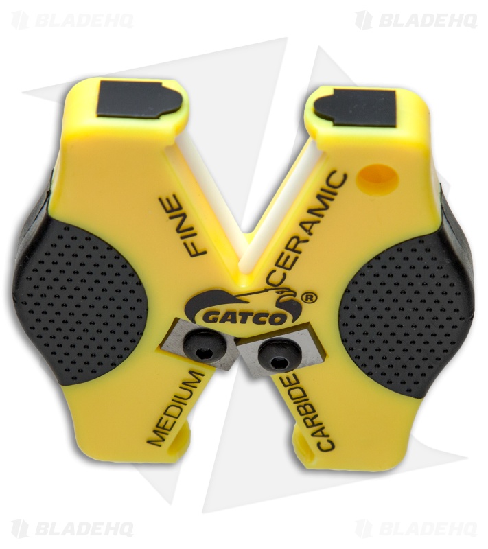 Gatco Micro-X Double Duty Carbide + Ceramic Sharpener - 6402