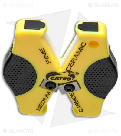 Gatco Micro-X Double Duty Carbide + Ceramic Sharpener - 6402