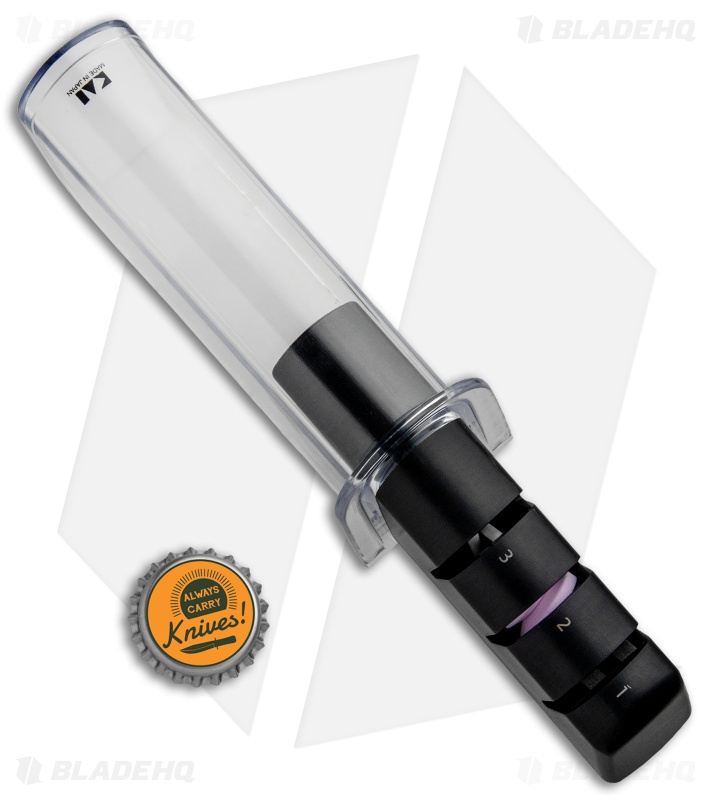 Kershaw Diamond And Ceramic Retractable Pull-Through Sharpener - 3 Step