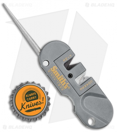 Smith's Orange Pocket Pal Sharpener - Manual Knife Sharpener