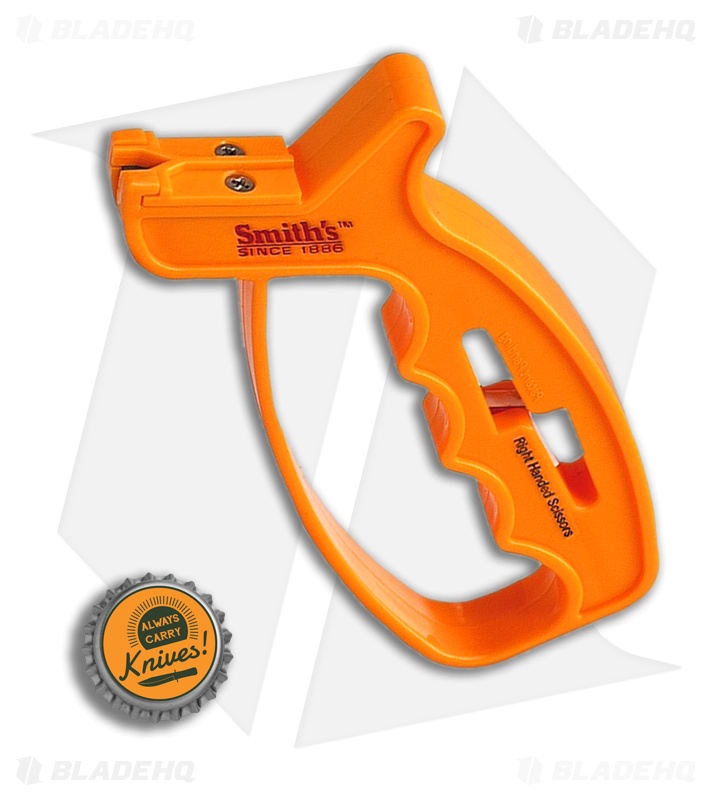 Smith's 10-Second Knife and Scissors Sharpener (Orange) JIFF-S