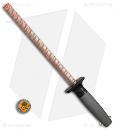 Smith's 10" Oval Diamond Sharpening Steel 3001