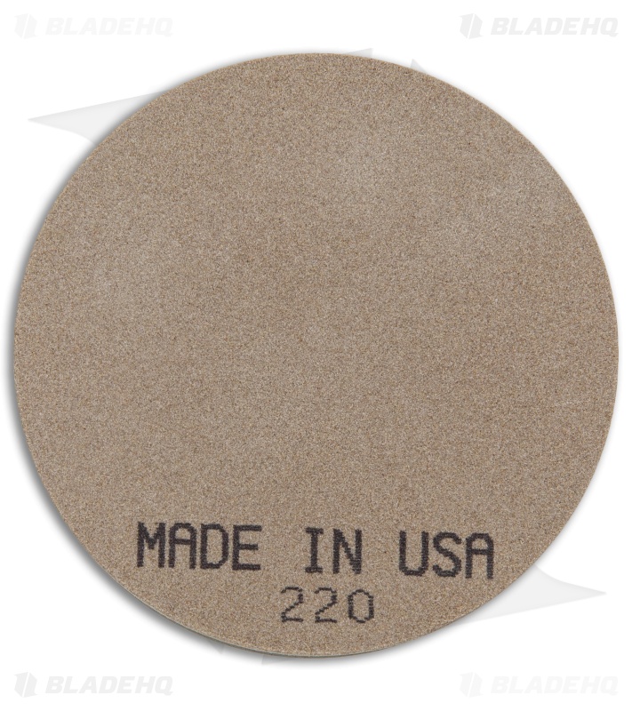 Straight Grain Supply Dual-Grit Round Sharpening Stone 220/400