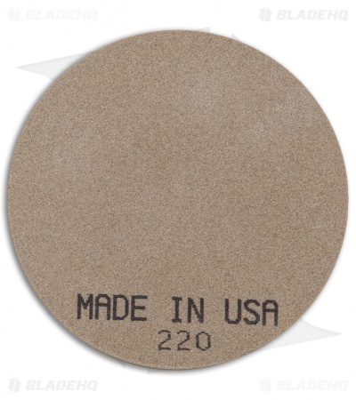 Straight Grain Supply Dual-Grit Round Sharpening Stone 220/400