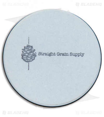 Straight Grain Supply Dual-Grit Round Sharpening Stone 240/400