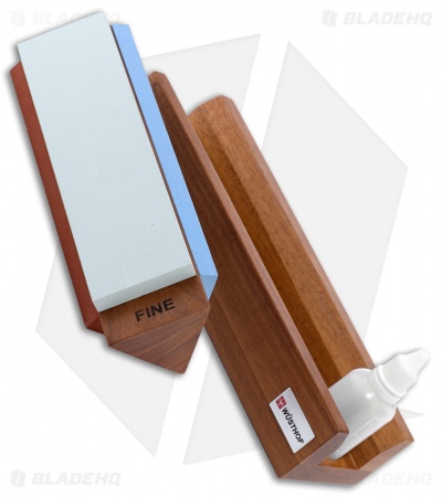 Wusthof Tri-Stone Sharpener Wood
