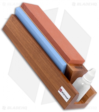 WÜSTHOF Whetstone J 3000 / 8000 Incl. Non-slip Holder