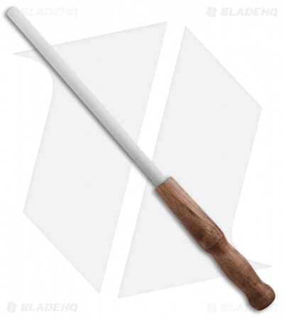 Arkansas Ceramic Rod Knife Sharpener w/ Wooden Handle AC46