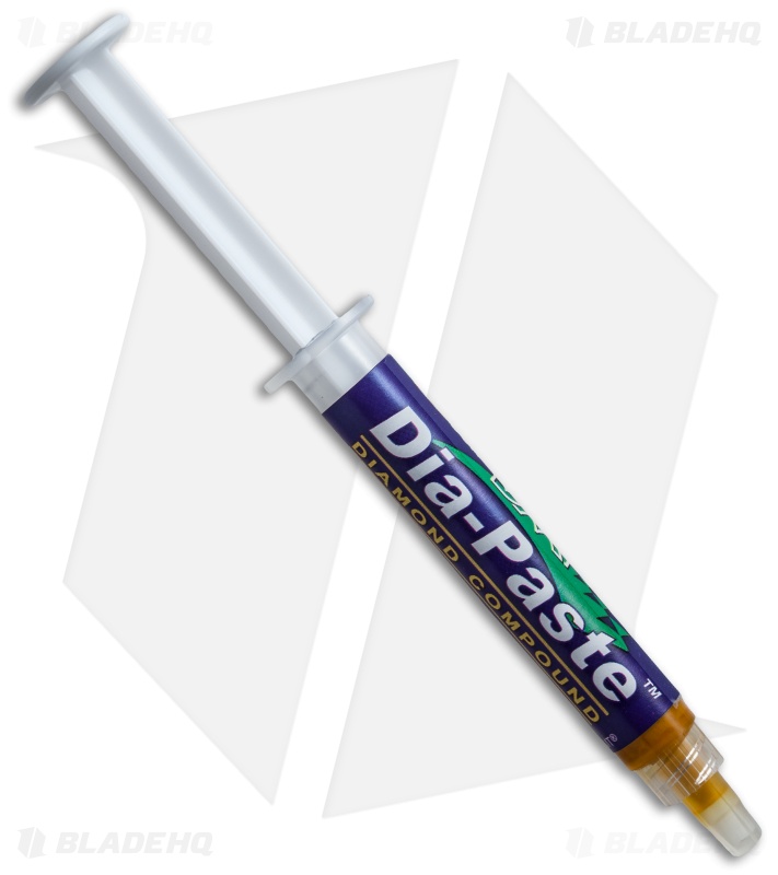 DMT Dia-Paste Honing Compound Yellow 4000 Mesh/6 Micron - 2 Gram Syringe