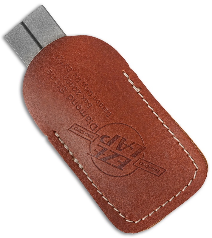EZ Lap Diamond Pocket Sharpener w/Leather Case (26F)